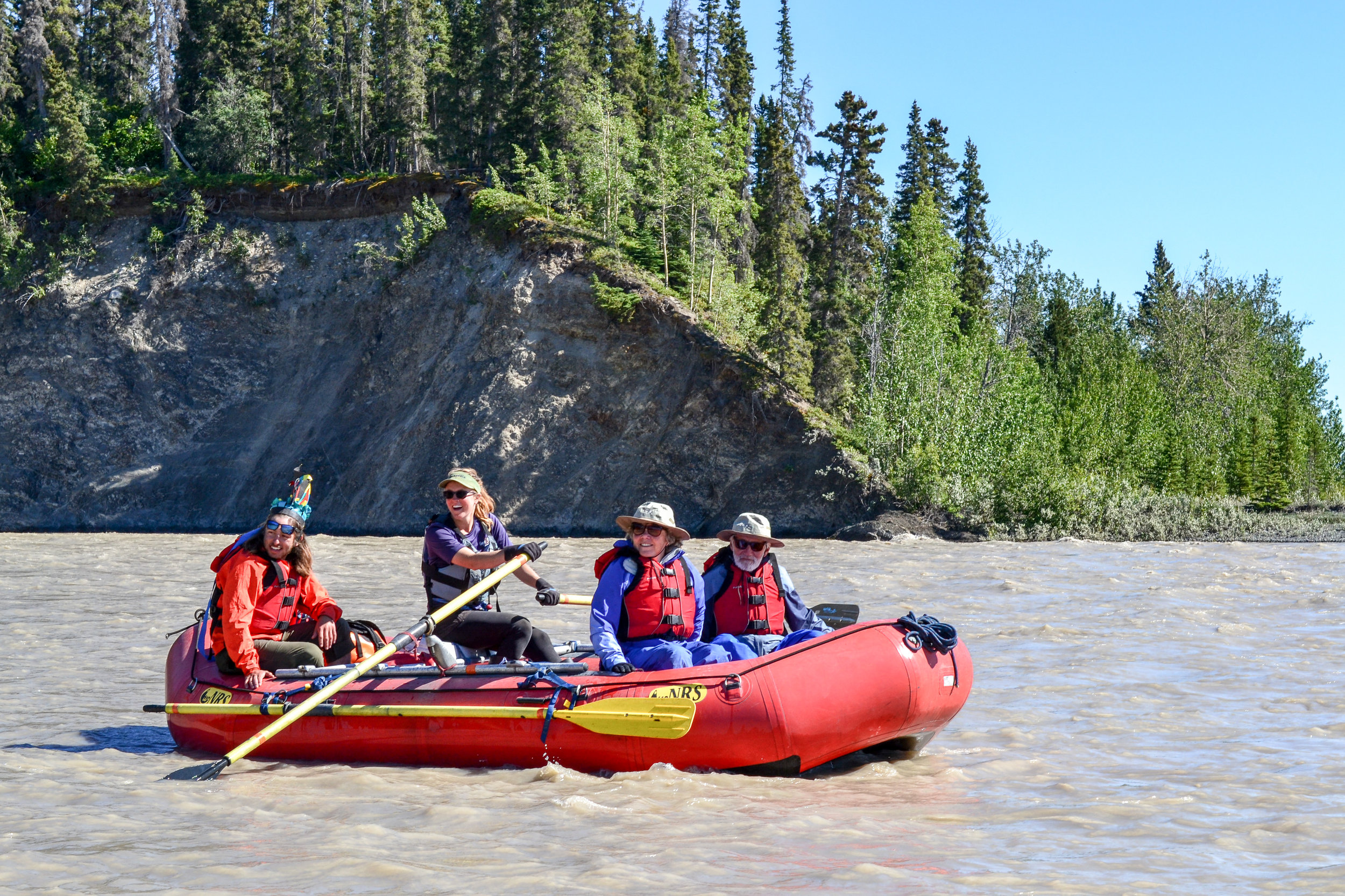 Rafting Nizina River Backcountry Rafting Dropoff