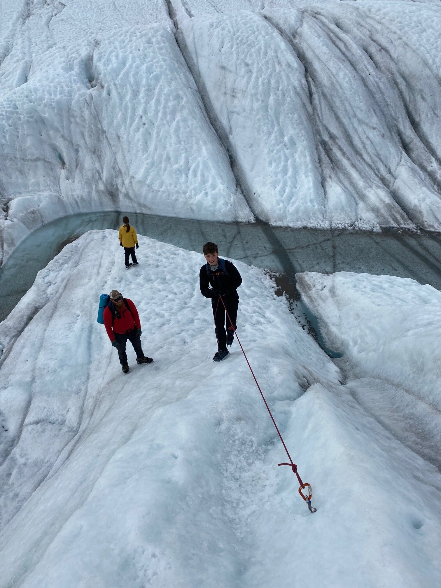 Glacier Adventure Daytrip: Setup for Ice Climbing