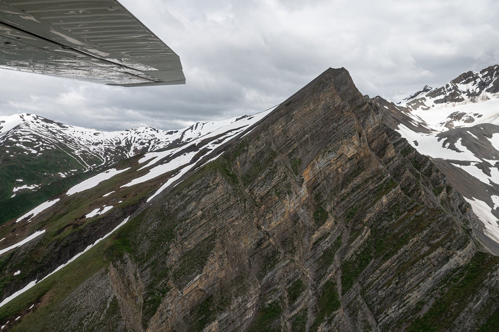 Flight Mountain Views Chitina to McCarthy