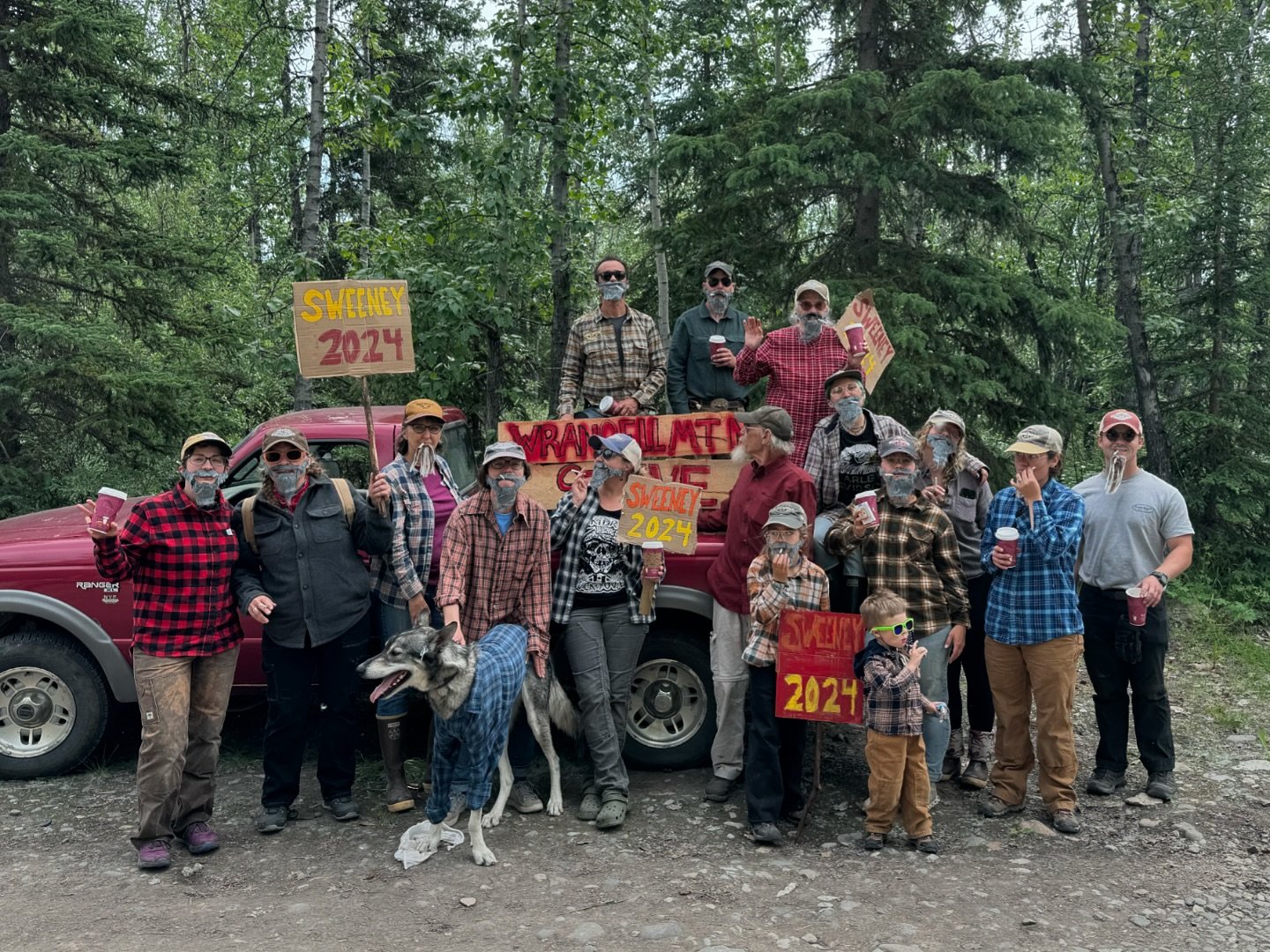 Another 4th of July in the books! This year we pay tribute to our trusty and loyal mechanic, Steve! All our staff donned flannels, caps, beards, and @potato coffee cups and now we can hardly tell who the real Steve is! Thank you Steve for helping us 