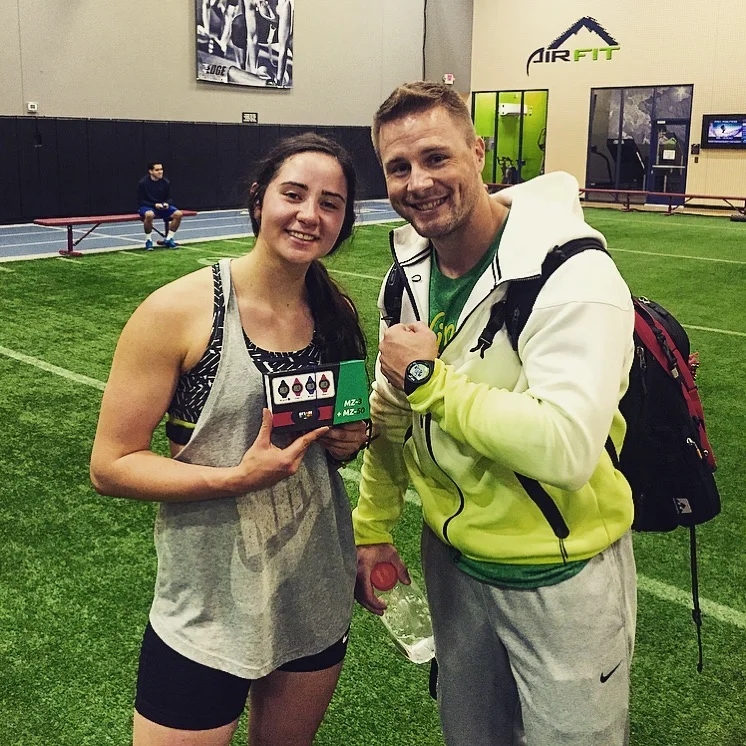 My trainer Troy whom I workout with while home. He has been with me since day 1! Such an amazing guy. Check him out at Clubsport Oregon.