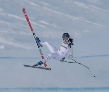 Decided to catch some air in downhill training!