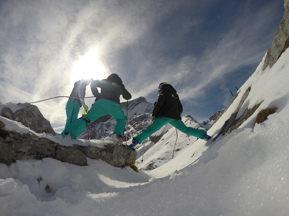 Feeling like Mountaineers!