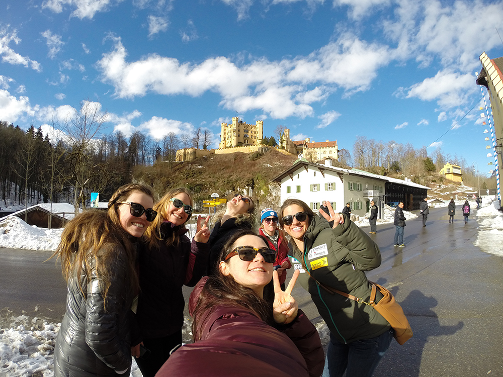 Being tourists and checking out Castles!