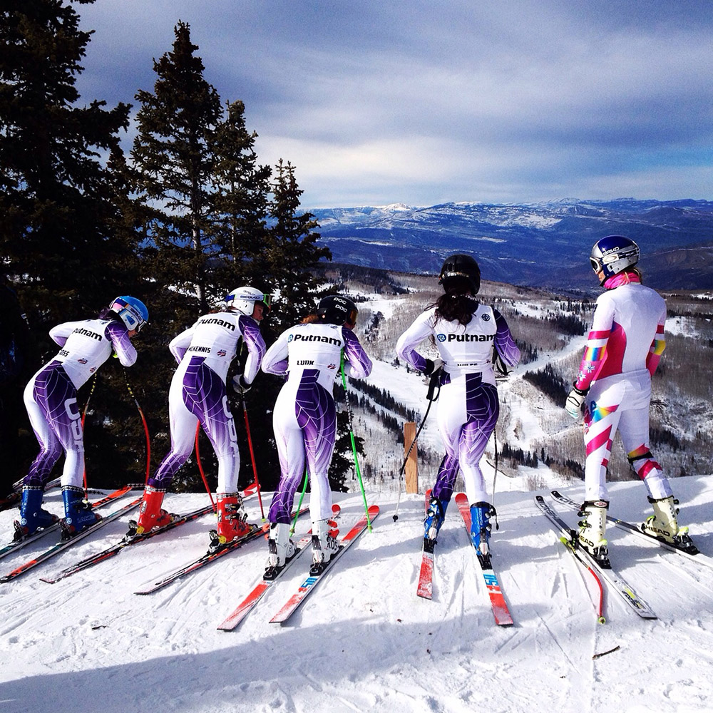 Training in Beavercreek, CO before heading to France.