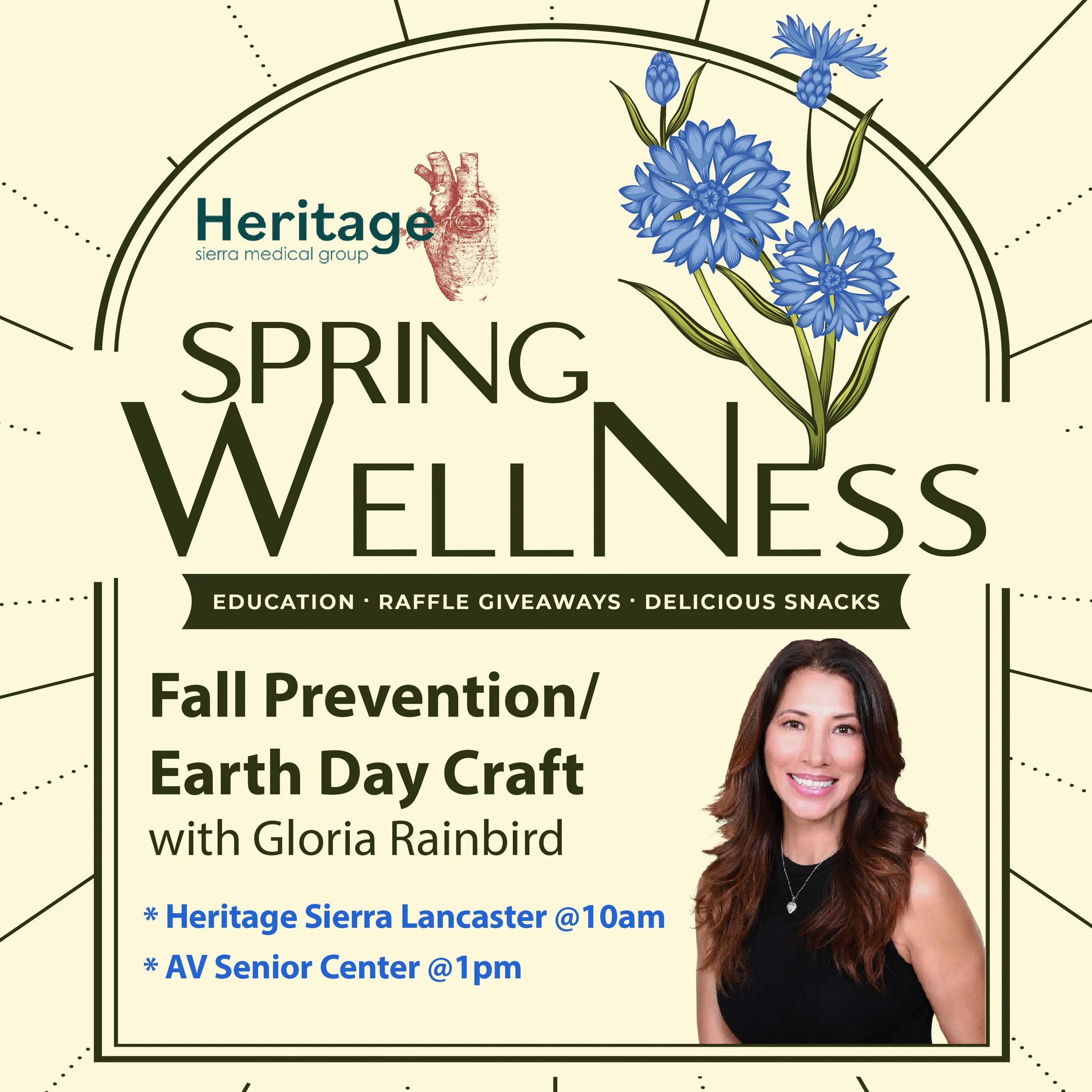 Spring Wellness - Fall Prevention/Earth Day Craft
