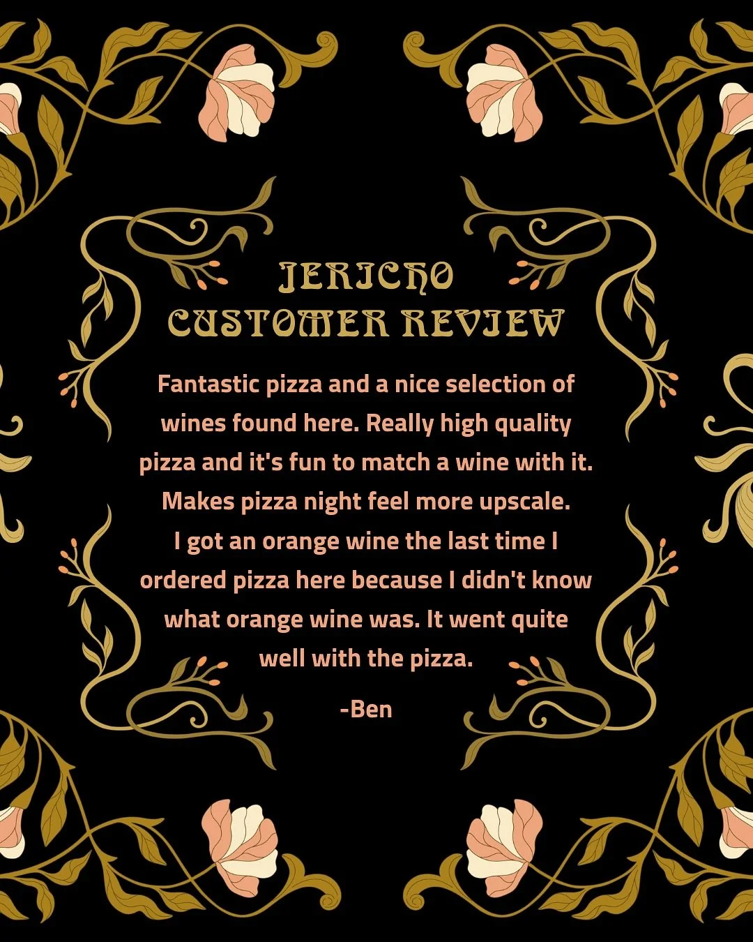Grateful for all the kind words you&rsquo;ve shared on our Google page❤️Small businesses like ours truly run on word of mouth and these days, that means Google reviews! Your support helps new guests find us, keeps local jobs strong, and keeps our piz