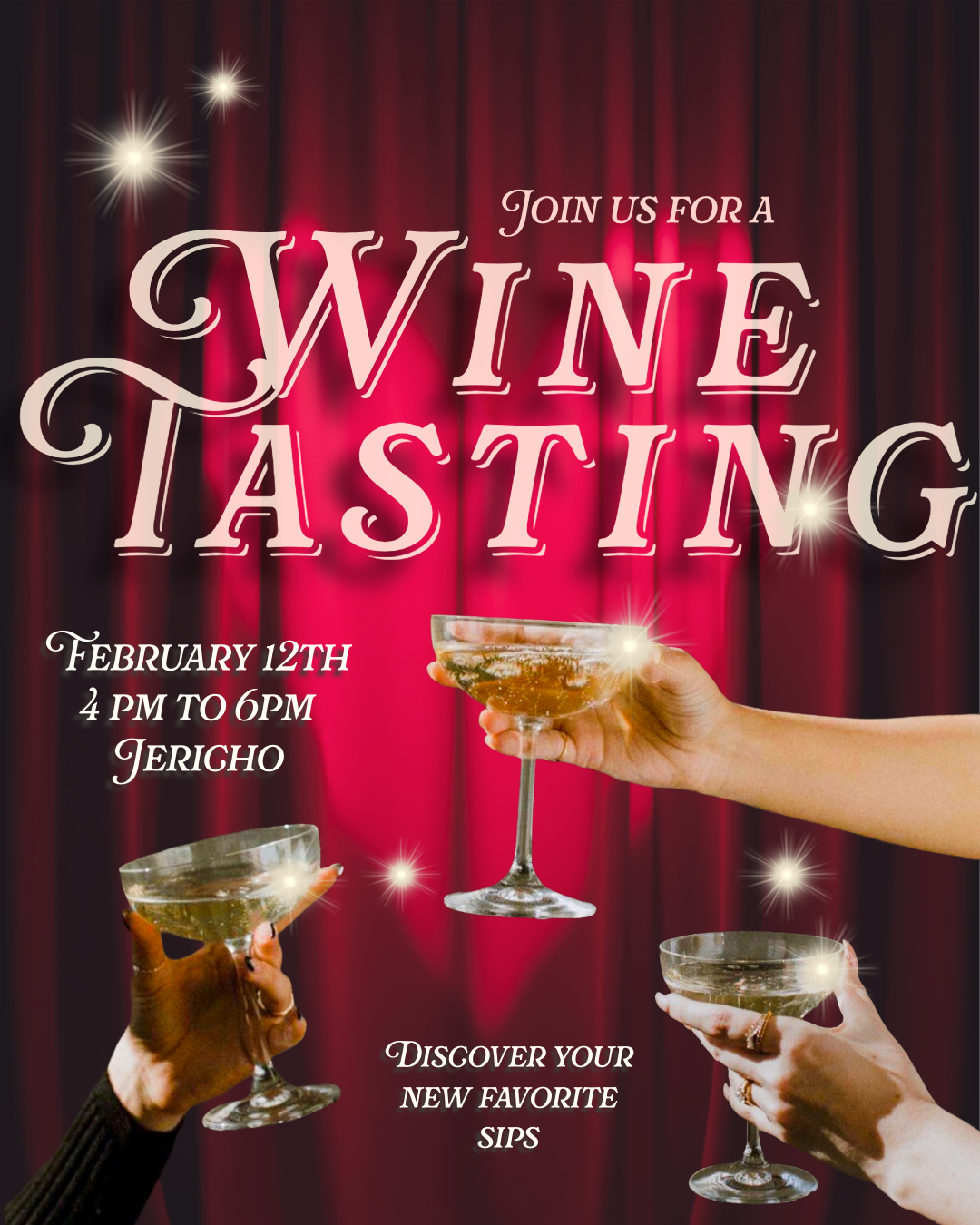 Free Valentine's Wine Tasting - Jericho