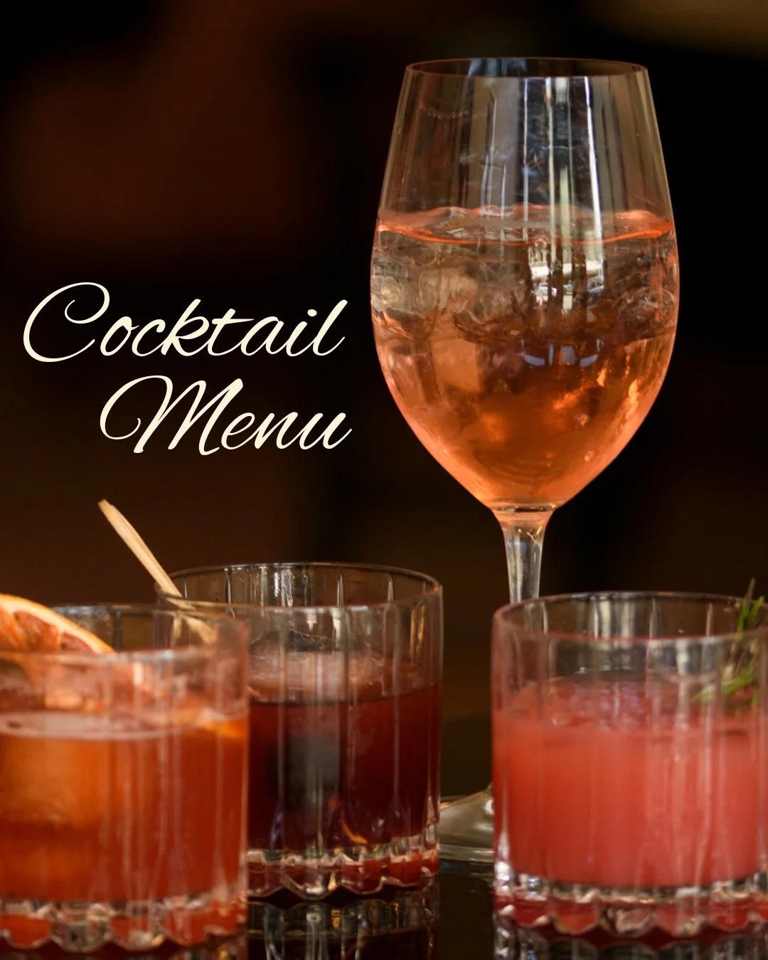 Looks like we might have some snow in the forecast this weekend, which makes us the perfect apr&egrave;s ski stop⛷️

All of these incredible cocktails are available at our Waterbury location✨