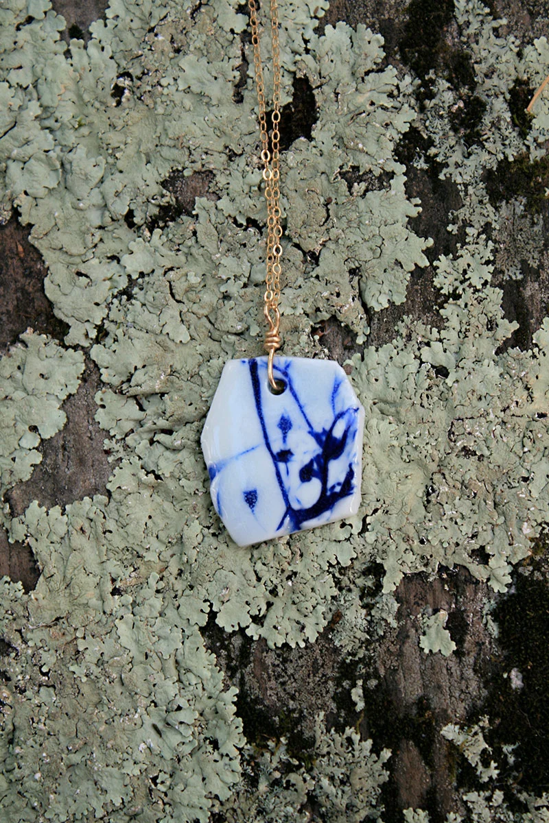 Blue Roots Necklace
