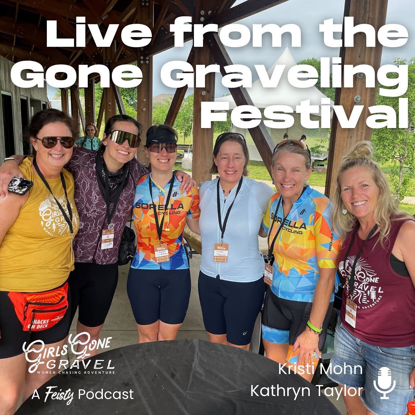 🎙️ Live from the Gone Graveling Festival presented by BMC!

Go behind the scenes with our leaders, volunteers, vendors, participants and chef!!

Thanks to everyone who joined us. 2024 dates coming soon(ish).

#gravelbikes #womencyclists