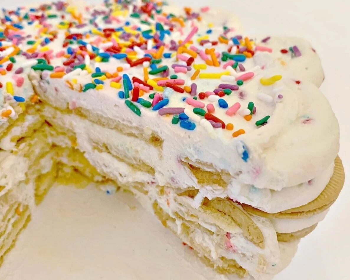 Vanilla Funfetti Icebox Cake Recipe — The Mixing Bowl