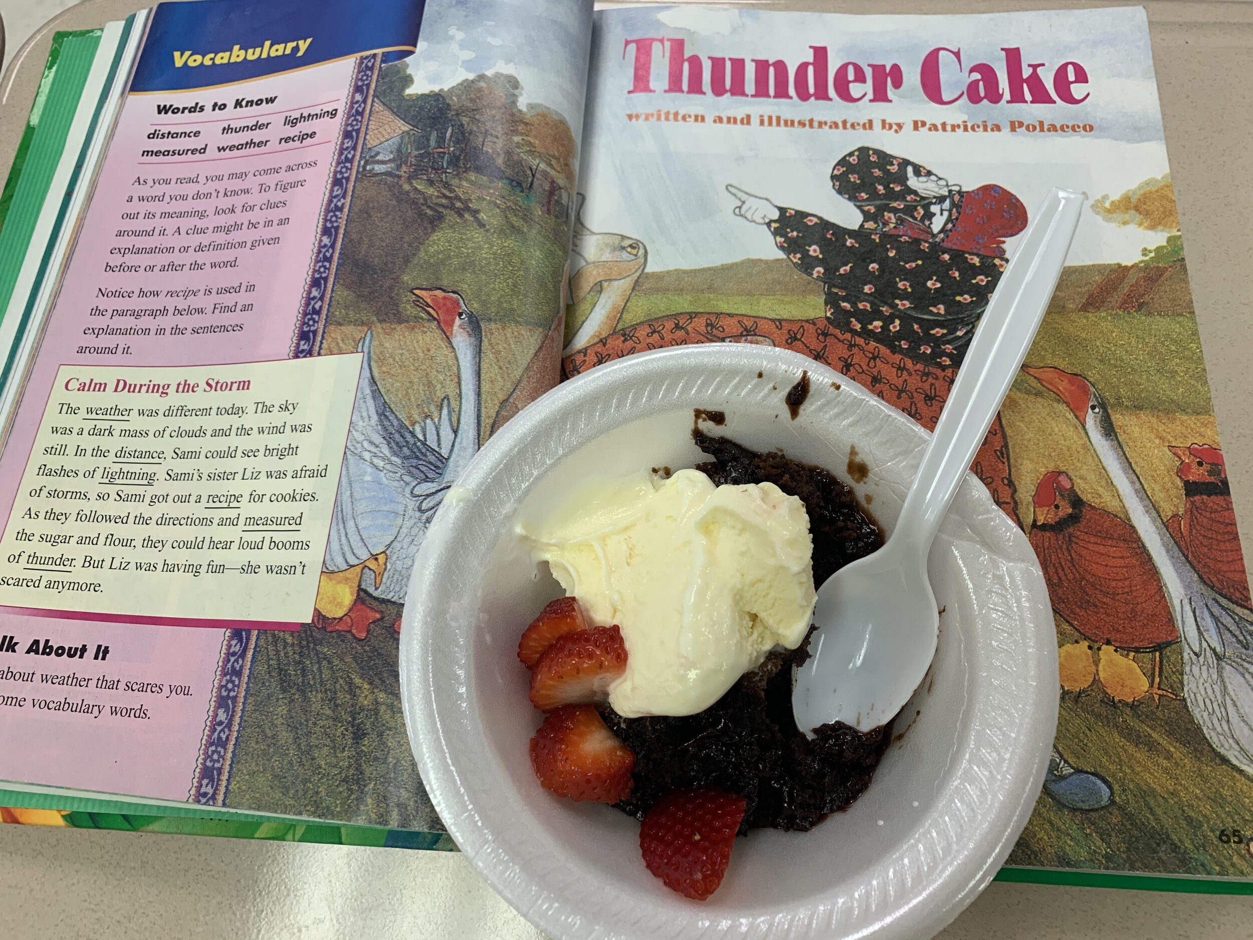 Thunder Cake Unit Study  Printables  Homeschool Share