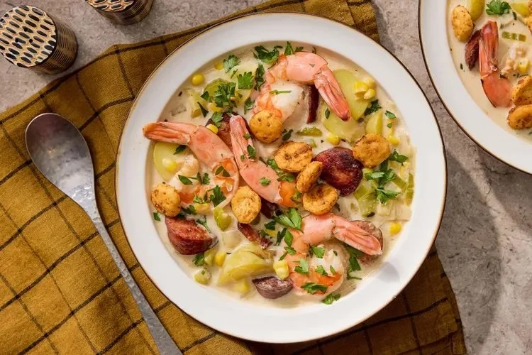 Frogmore Chowder Recipe for Food and Wine