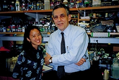 Phil Leder and Hsuichen Chen (Graduate Student)