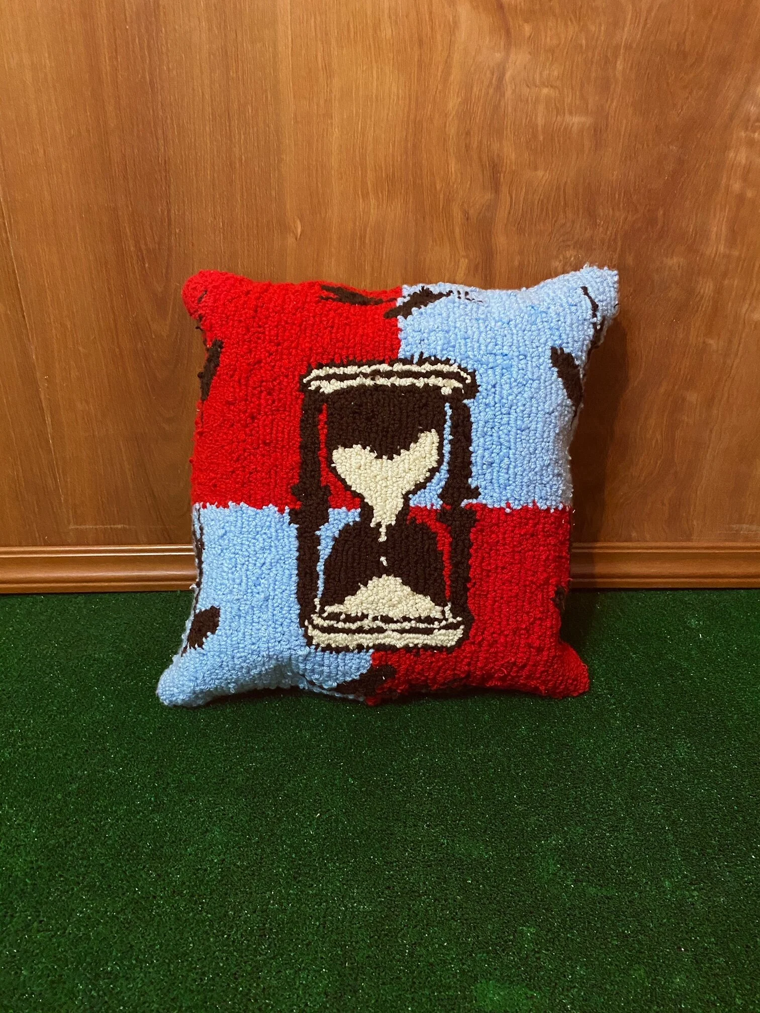 Hourglass Pillow
