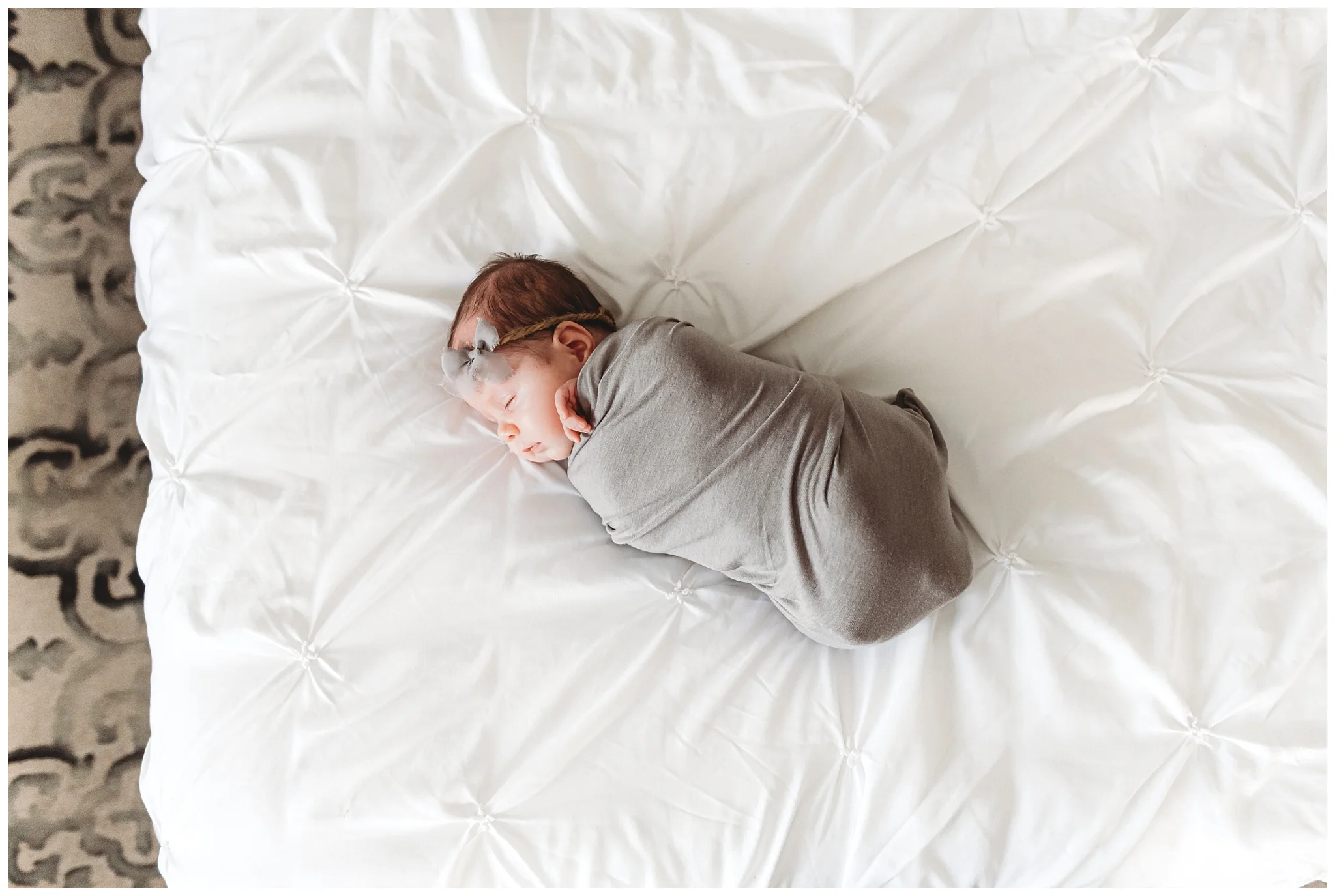 Simple + Natural In-Home Newborn Twin Session | Phoenix Newborn Photographer_0009.jpg