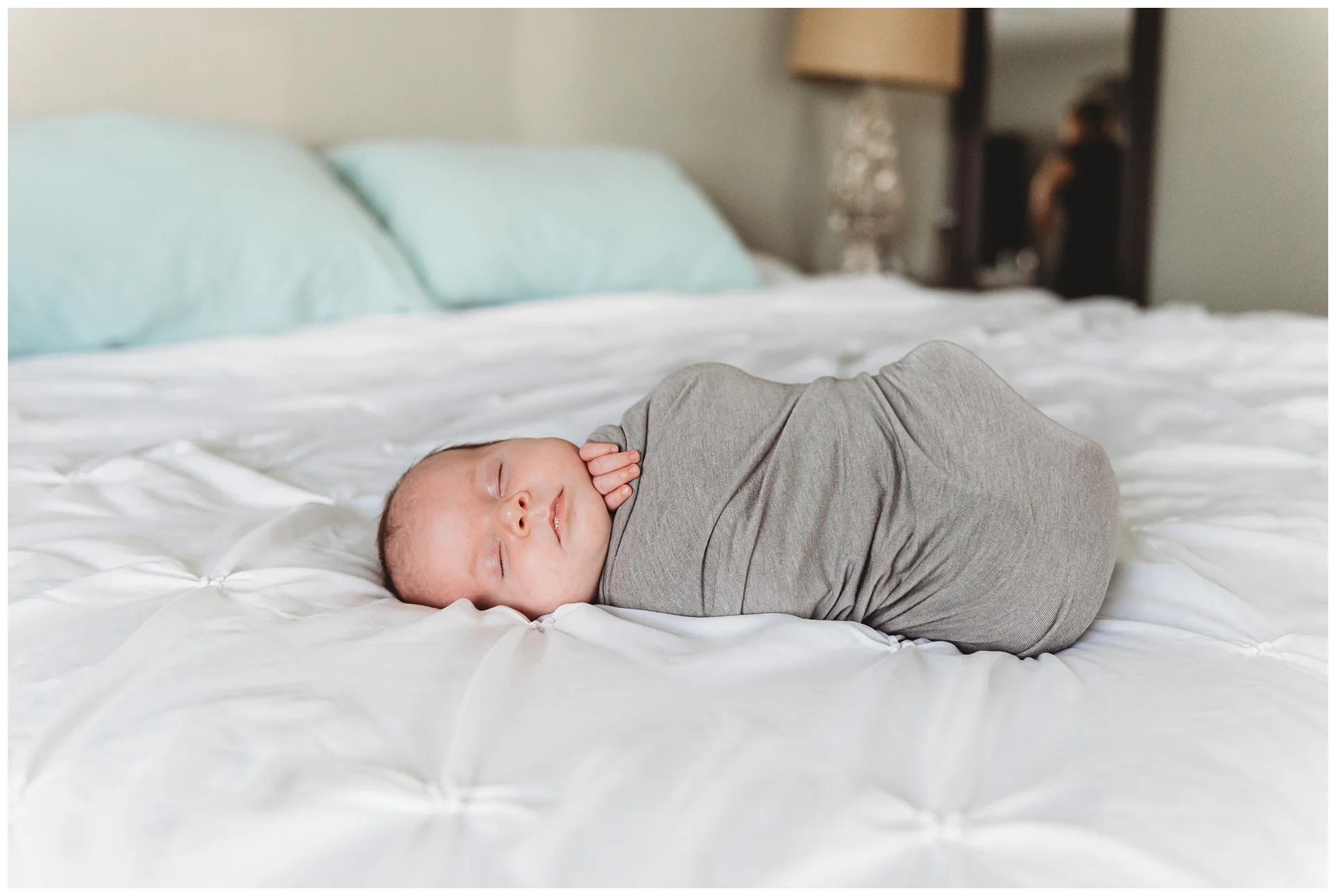 Simple + Natural In-Home Newborn Twin Session | Phoenix Newborn Photographer_0008.jpg
