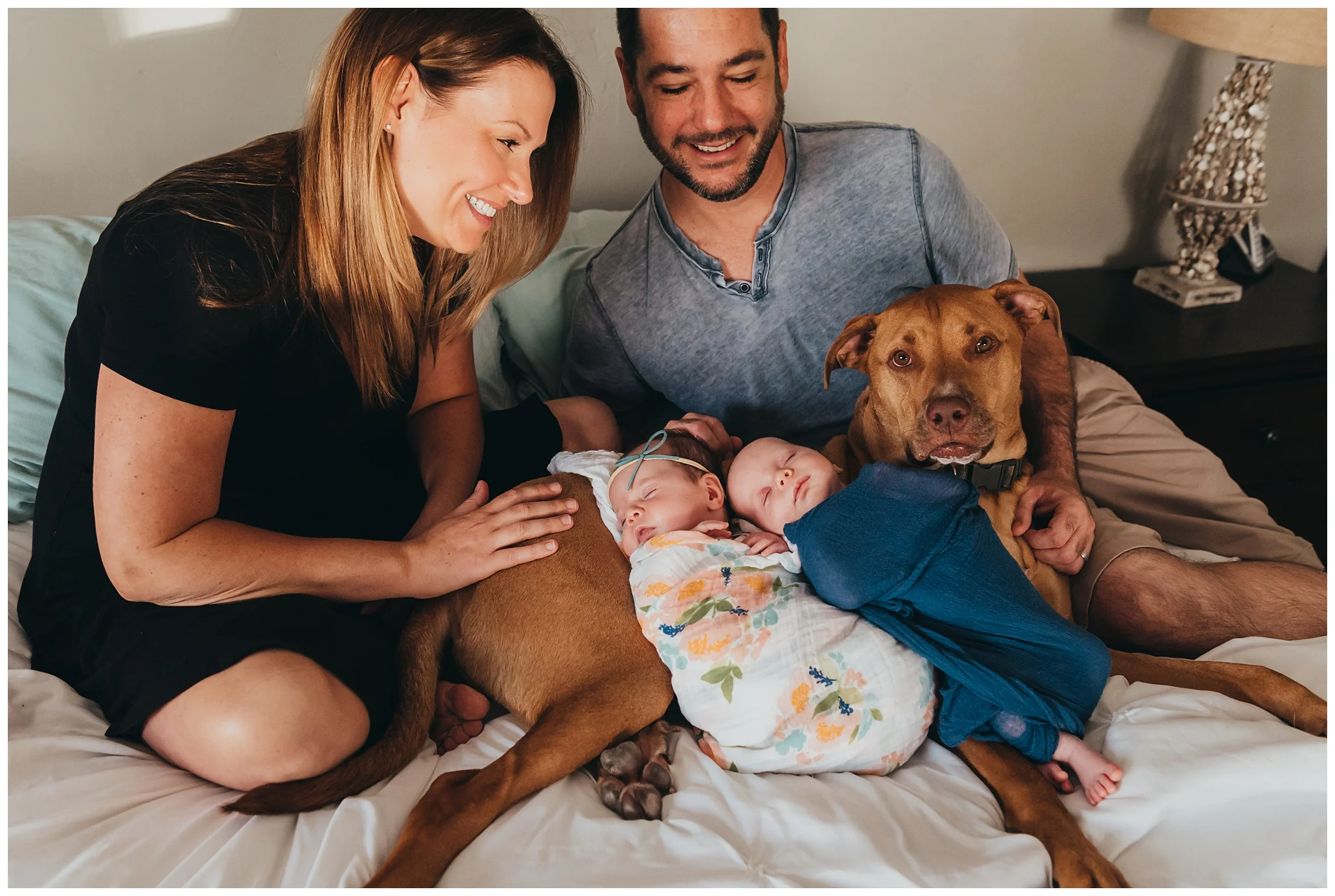 Simple + Natural In-Home Newborn Twin Session | Phoenix Newborn Photographer_0013.jpg