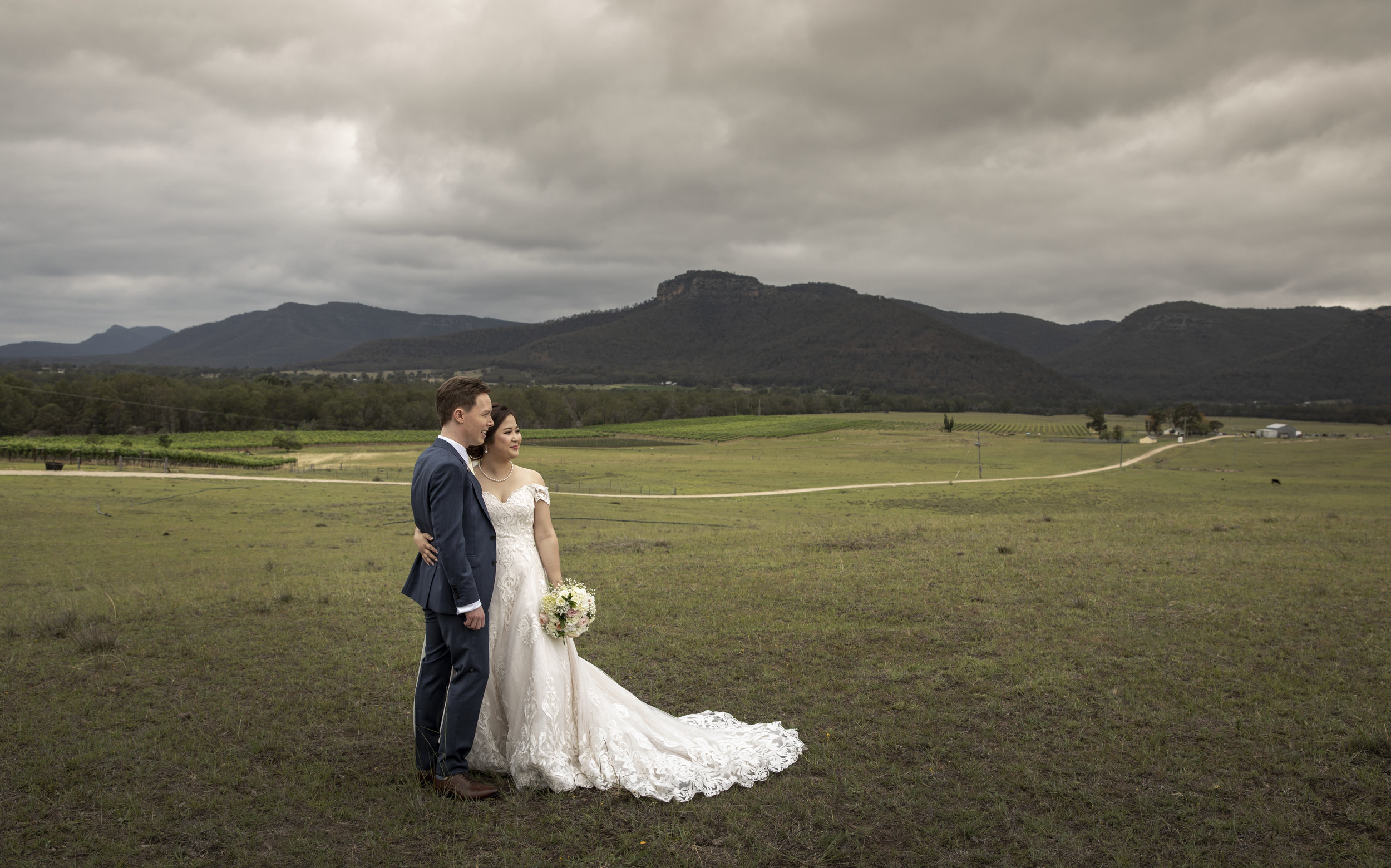 Hunter valley wedding photography