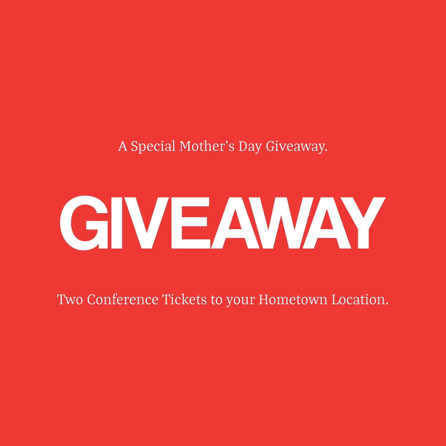 This Mother's Day, give the gift of inspiration and fun.

Treat the special women in your life to a ticket to Replenish Women&rsquo;s Conference 2024 and create lasting memories together.

Simply tag her in the comment to enter. ⭐️

#MothersDay #repl