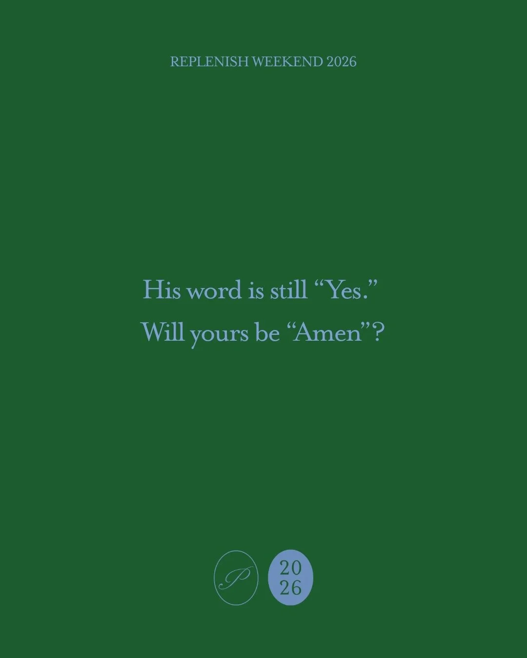 This might be your moment.
To reset.
To return to faith.
To believe God again for what He spoke.