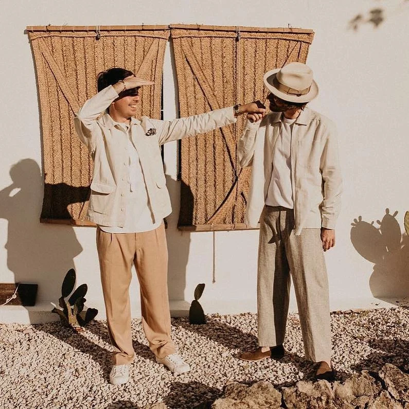 Image: @cupofcouple wearing Mister Yoshi soft slip-on in brown castoro suede, via @pedrogarciashoes