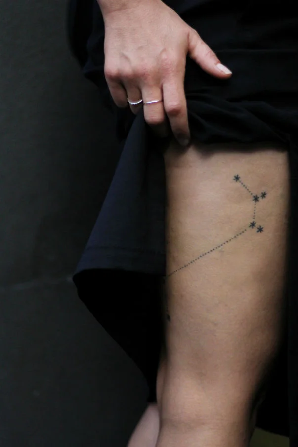 Homemade tattoos by © Miso , courtesy of the artist