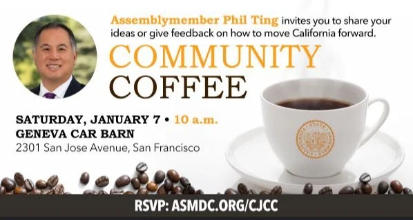 Community Coffee With Assemblymember Ting