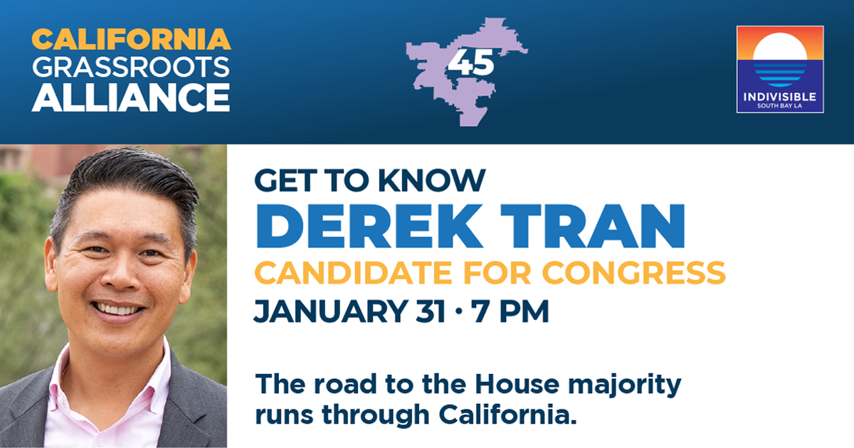 MEET THE CANDIDATE: Derek Tran, CA-45