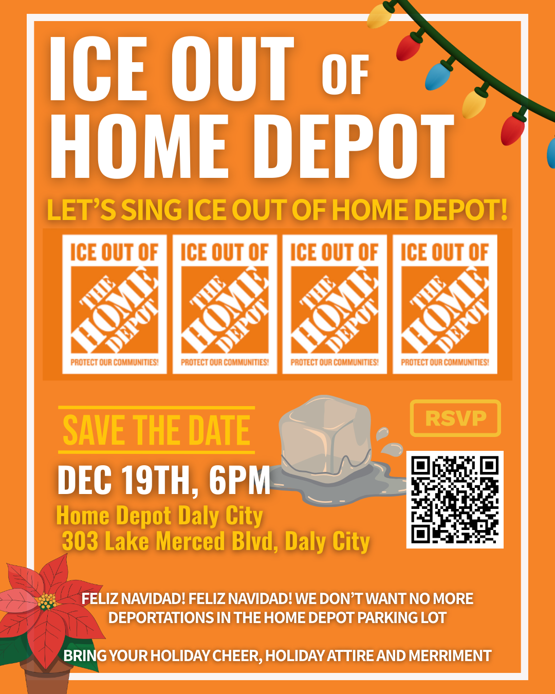 Bay Resistance: Sing ICE Out of Home Depot!