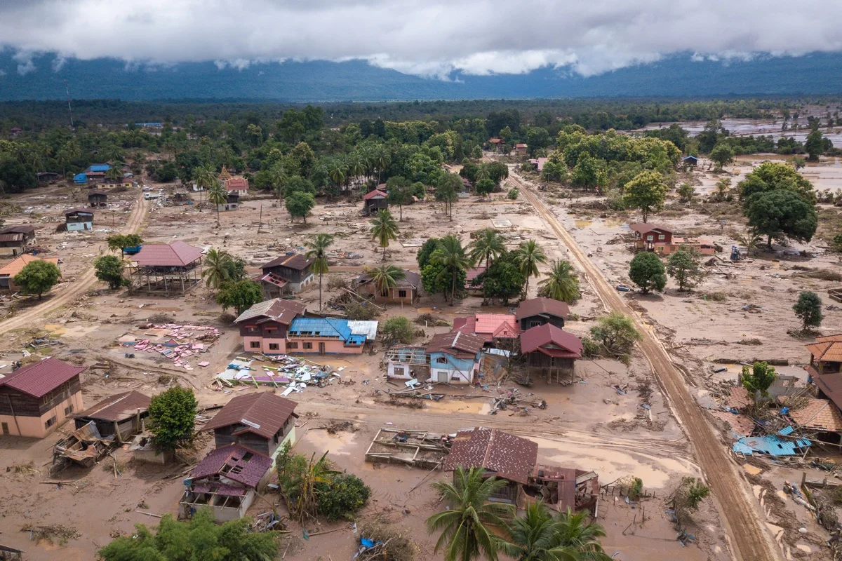 Laos Dam Collapse - Mai village