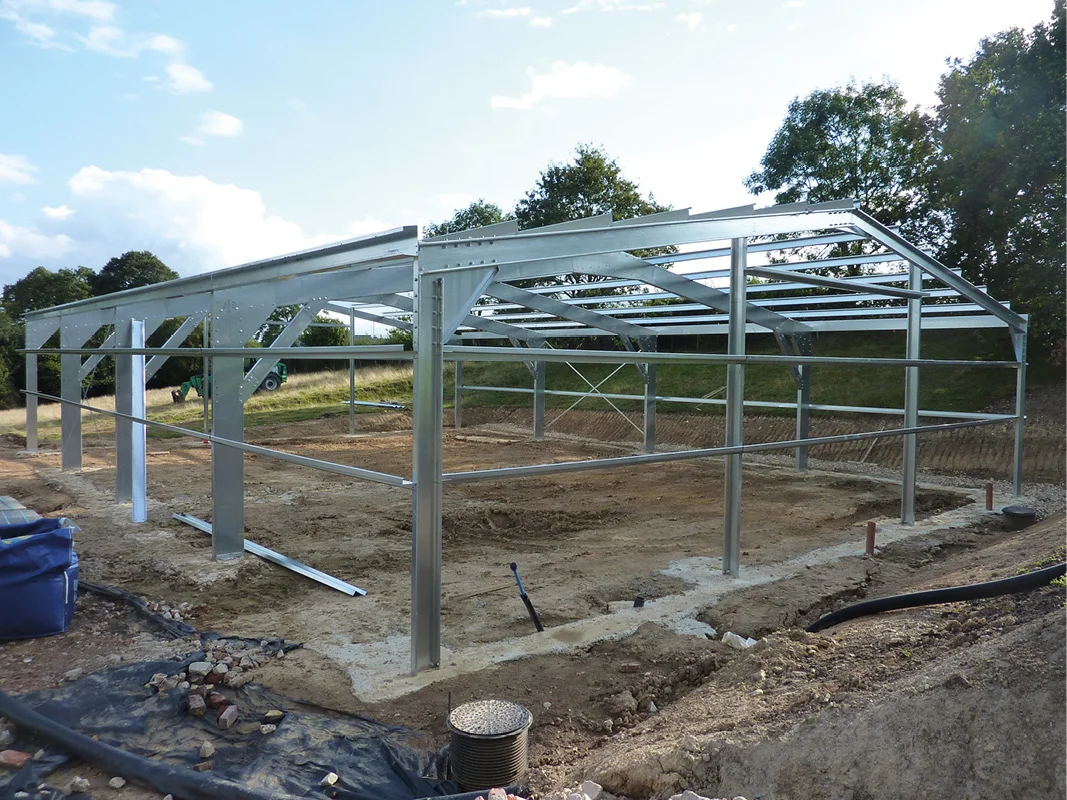 Full foundations and concrete flooring project for a warehouse