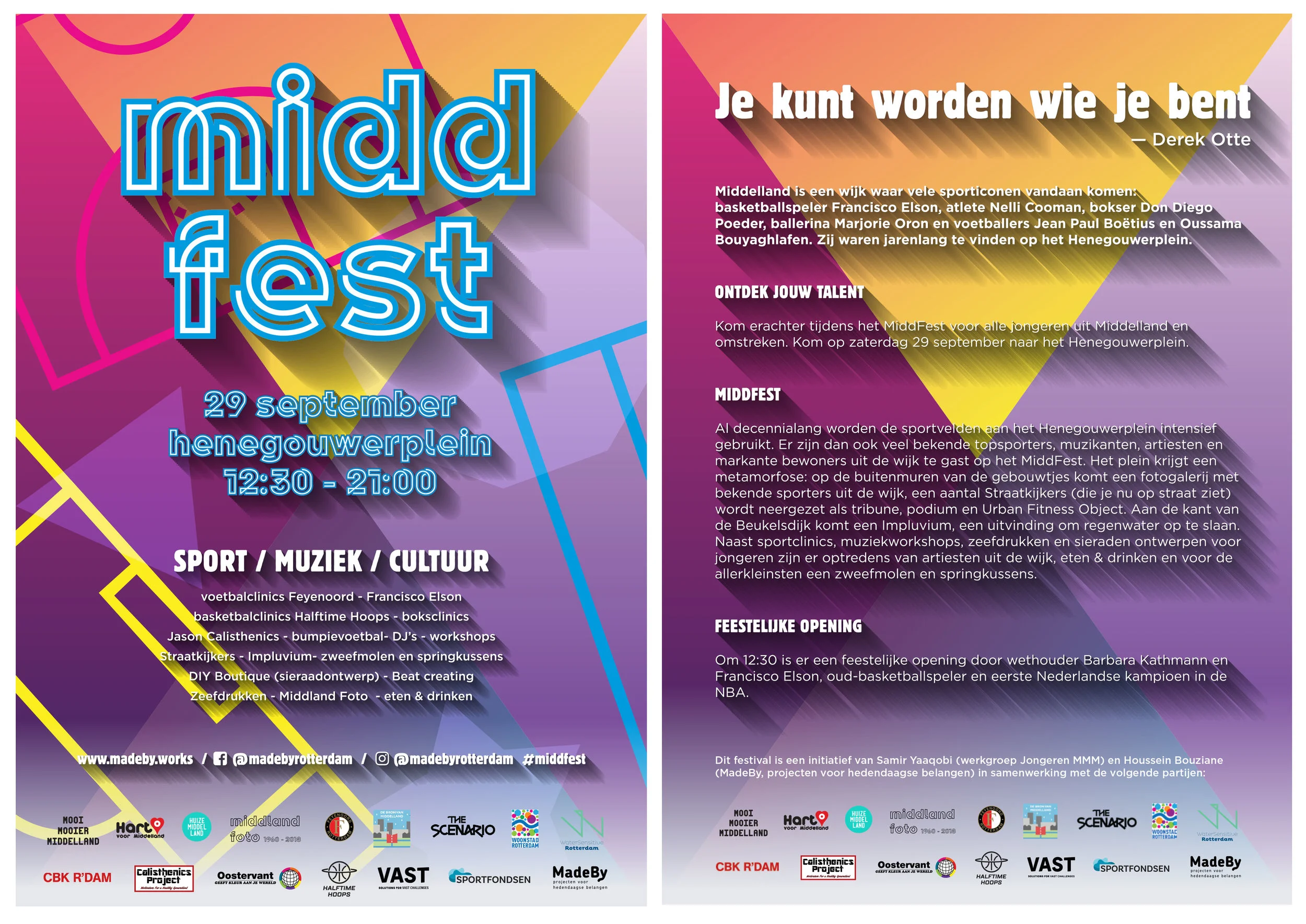 Opening fotowand 29 september.