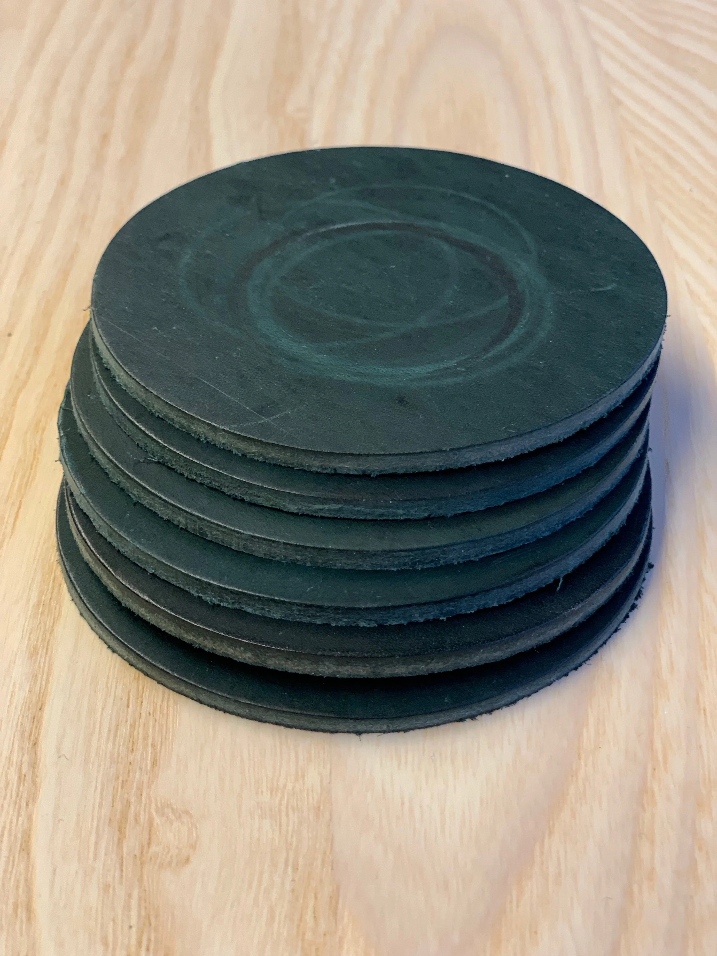 Leather Coaster €12