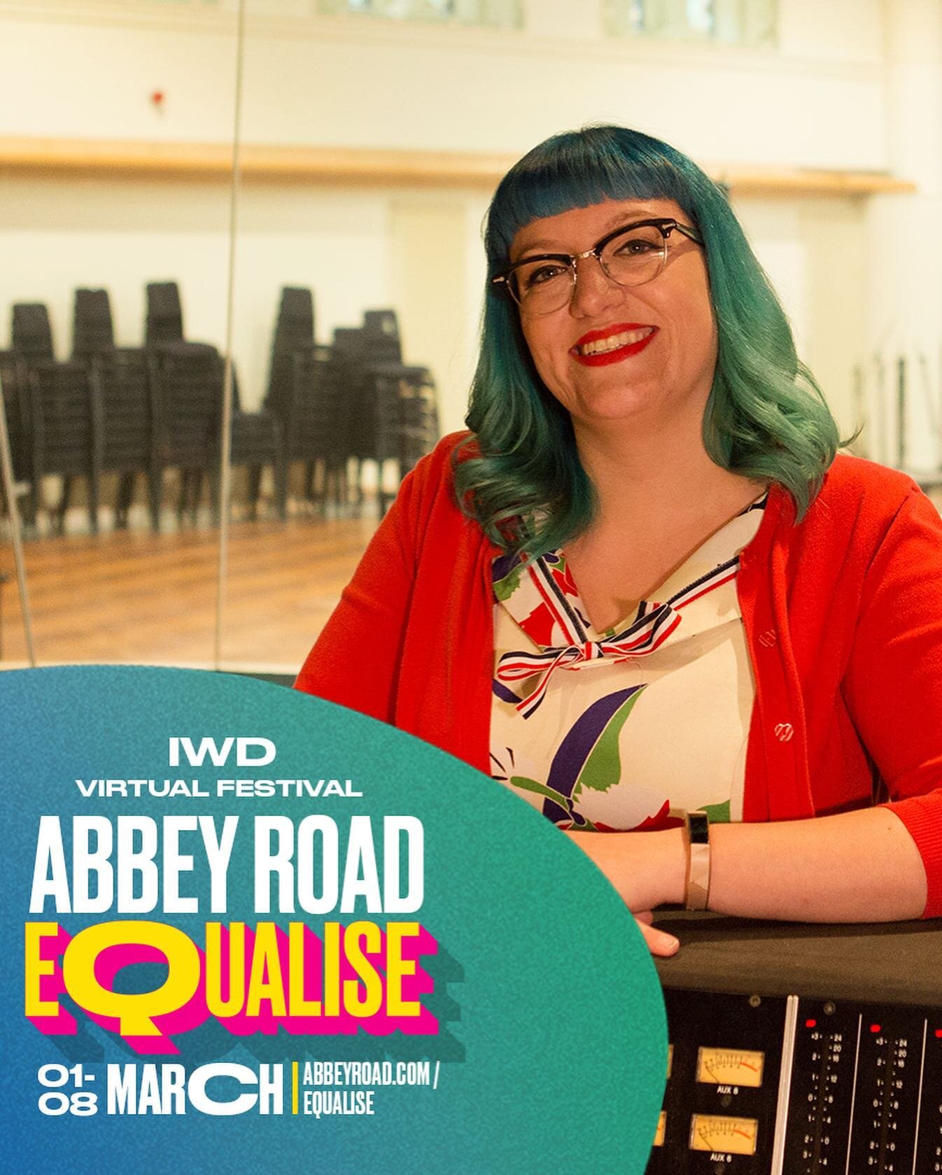 With International Women&rsquo;s Day coming up I&rsquo;m really excited to have been asked to take part in the Abbey Road Equalise virtual festival next week.
Lots of great talks from amazingly talented people - and it&rsquo;s totally FREE to sign up