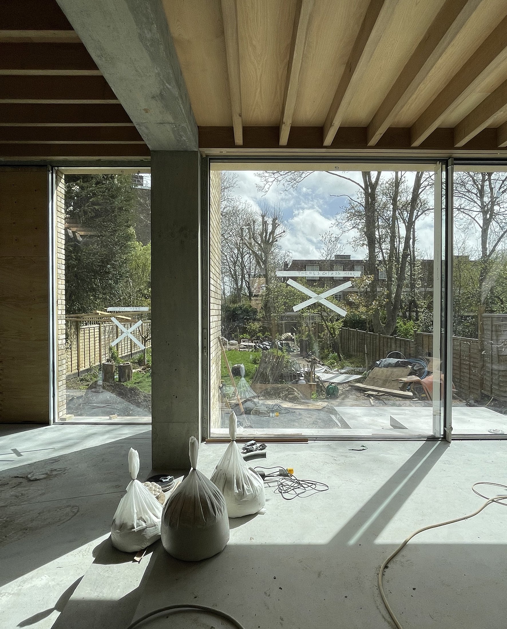 28 Lordship Park site progress interior 2 - Bindloss Dawes.jpg