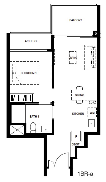 Normanton Park 1-Bedroom 1BR-a layout.png