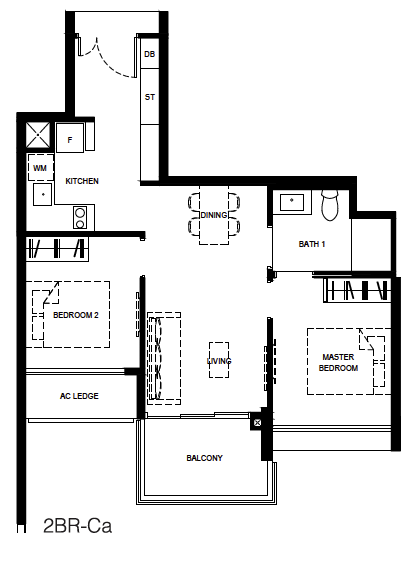 Normanton Park 2-Bedroom Compact 2BR-Ca layout.png