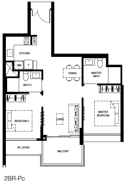 Normanton Park 2-Bedroom Premium 2BR-Pc layout.png