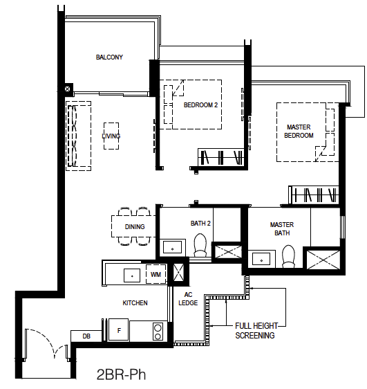 Normanton Park 2-Bedroom Premium 2BR-Ph layout.png
