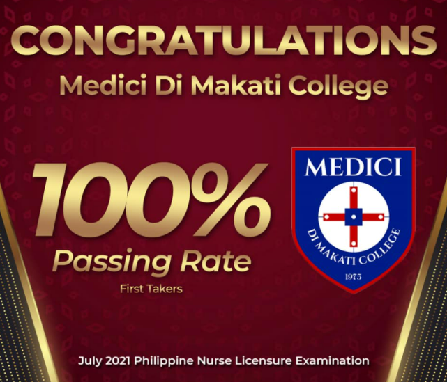 Medici celebrates 100% board pass rate