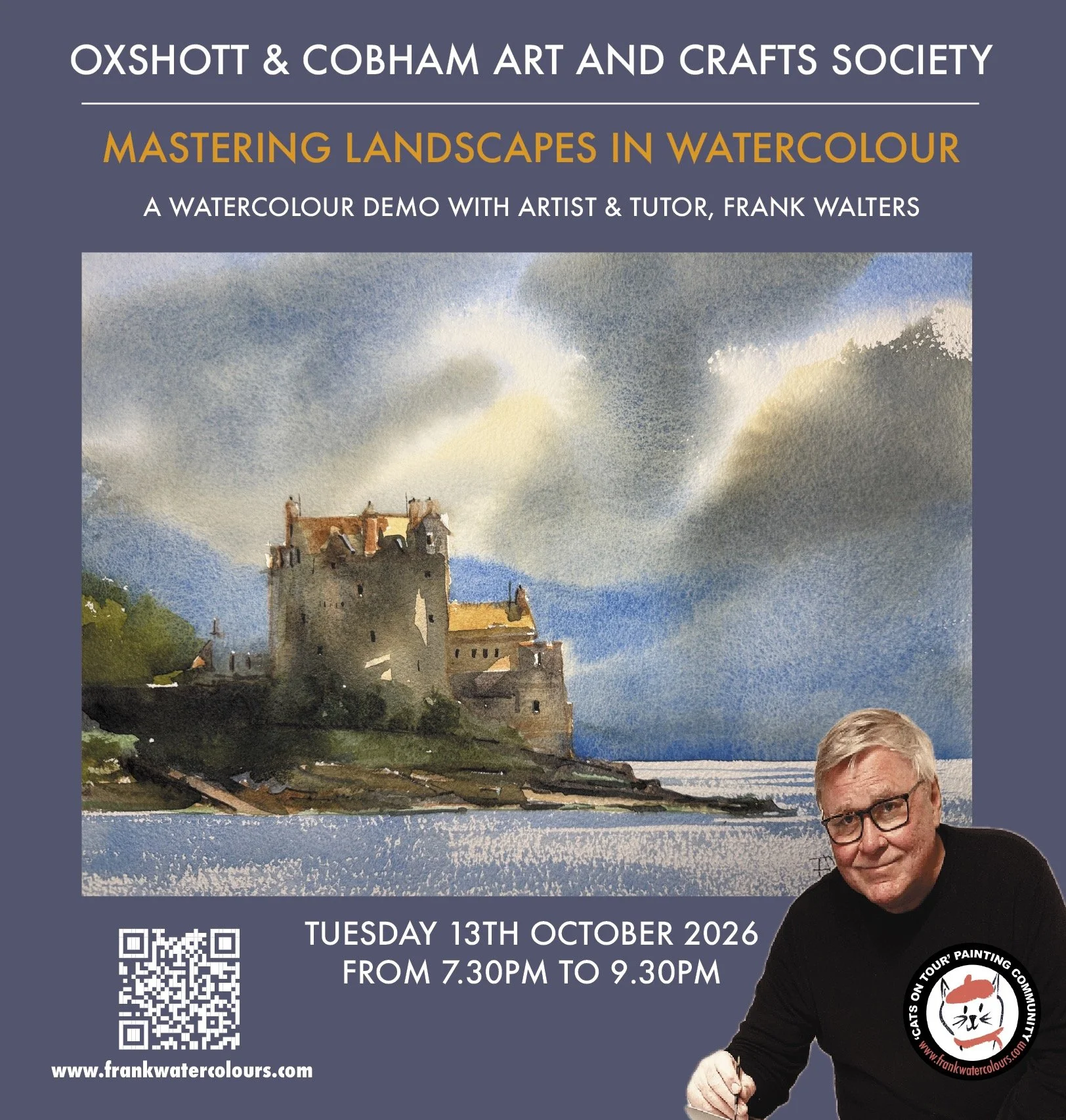 MASTERING LANDSCAPE IN WATERCOLOUR BY FRANK WALTERS