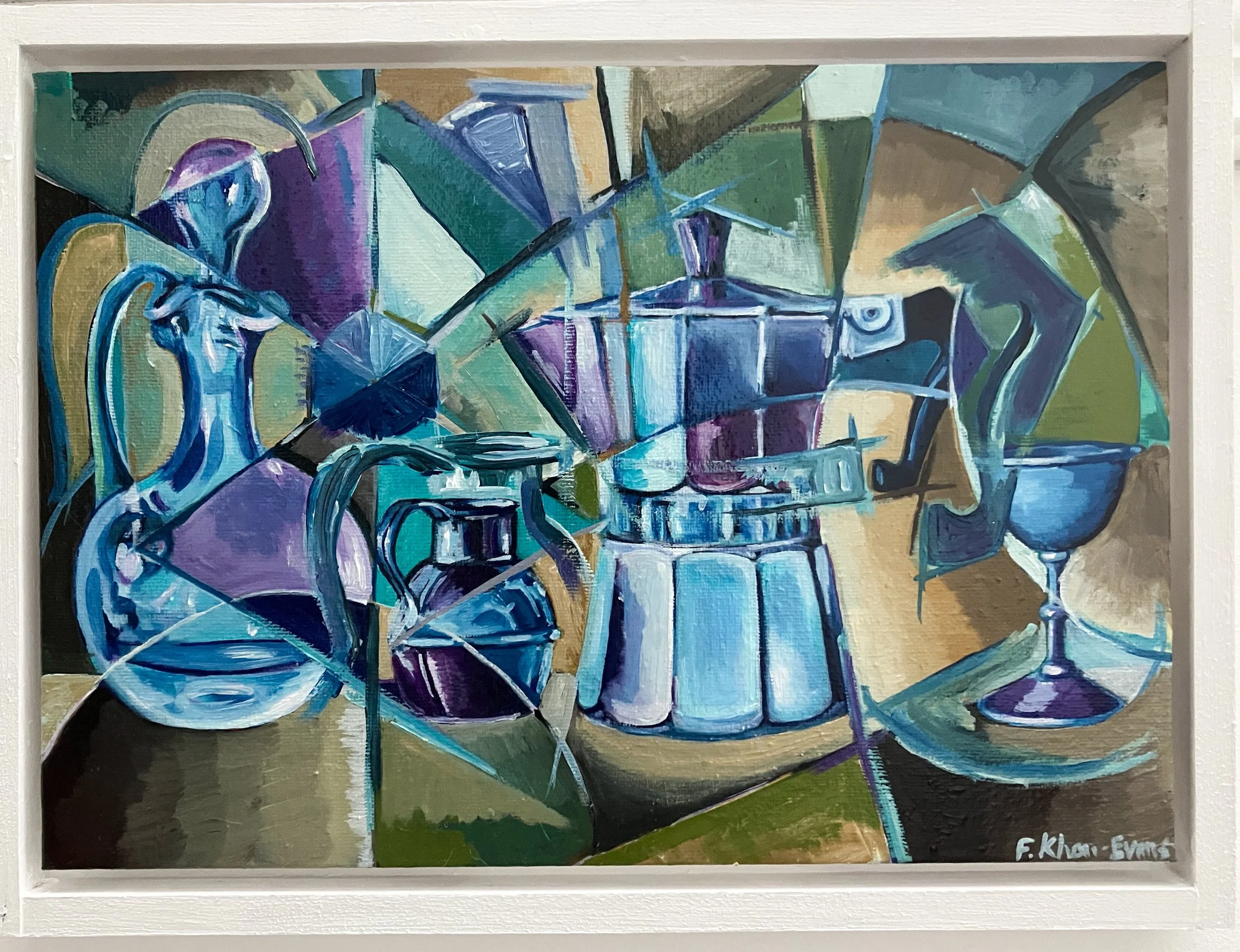CUBIST STYLE PAINTING - ALL DAY WORKSHOP WITH FARIDA EVANS