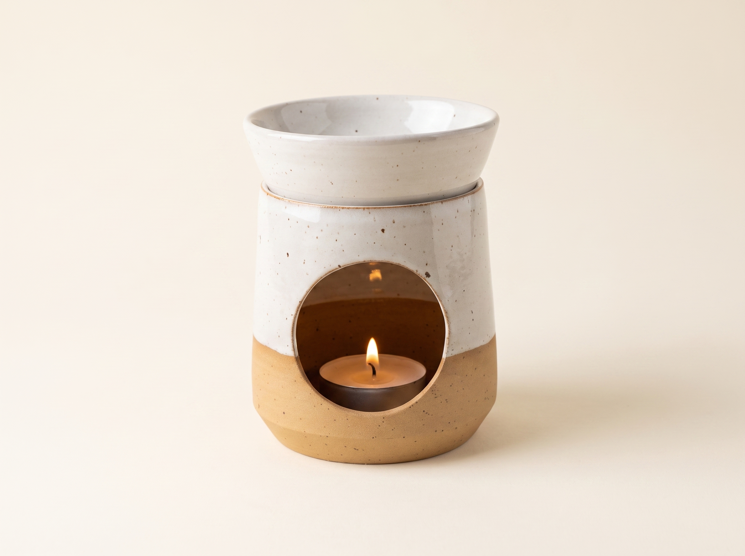 Duftlampe Beige
