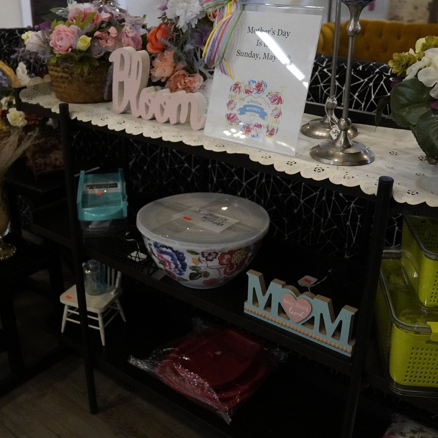 Mother's Day is this Sunday! Hopefully, this isn't the first time you have thought about Mother's Day this month. Don't worry if it is the first time; you still have time. You can stop by the ReStore; we are sure you will find something for her! #mot