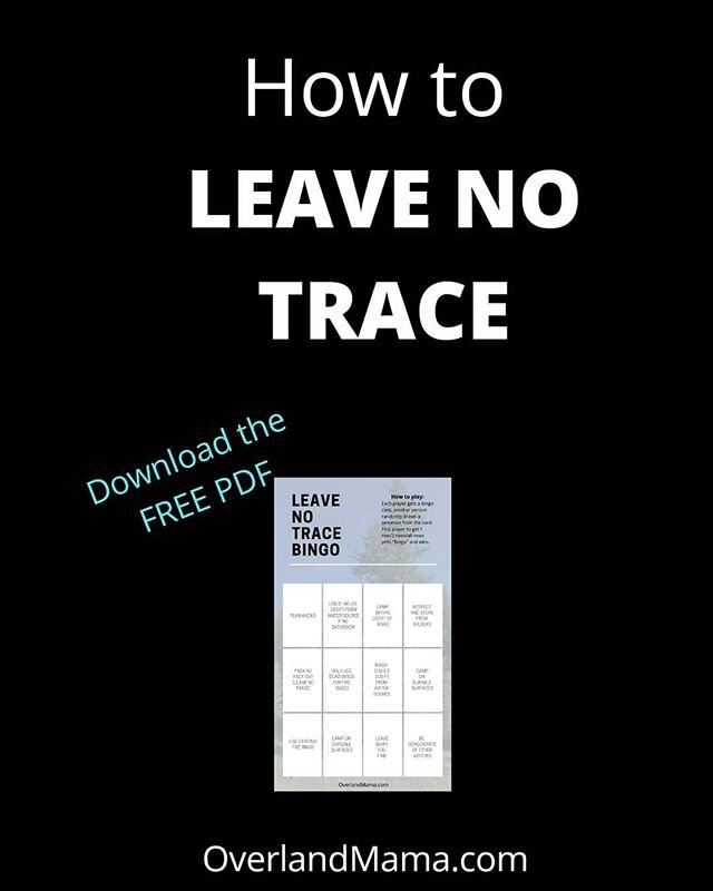 I was shocked to recently realize that my own camping practices didn't all correlate with the 7 Leave no trace principles for outdoor recreation. -
I've been working on an online course which includes a module on how to best leave no trace behind. - 