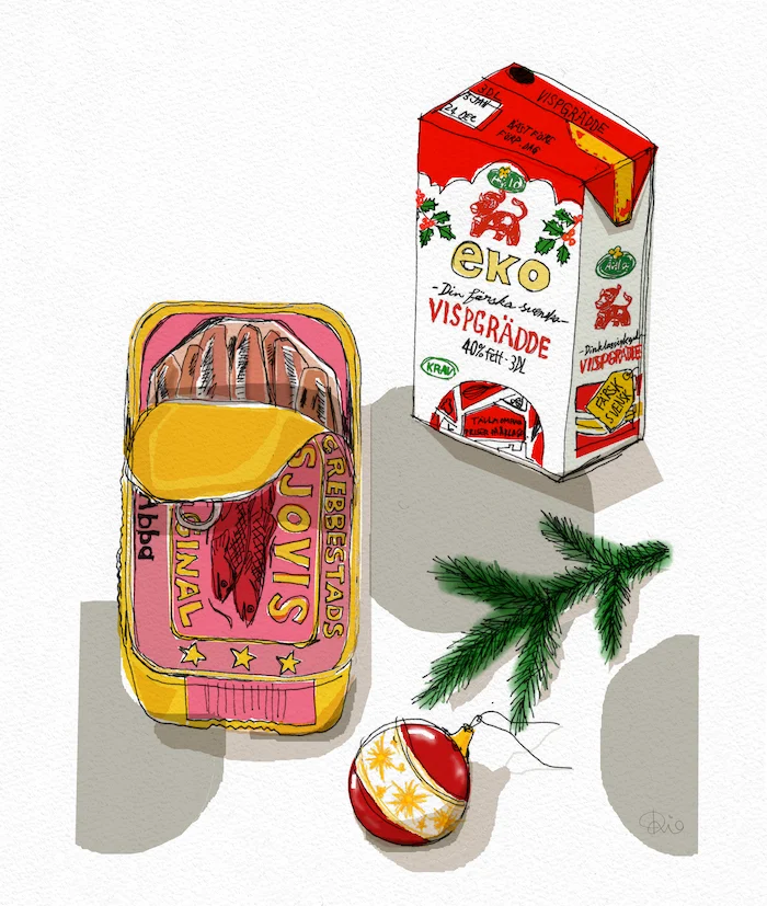 Anchovy &amp; Fresh cream