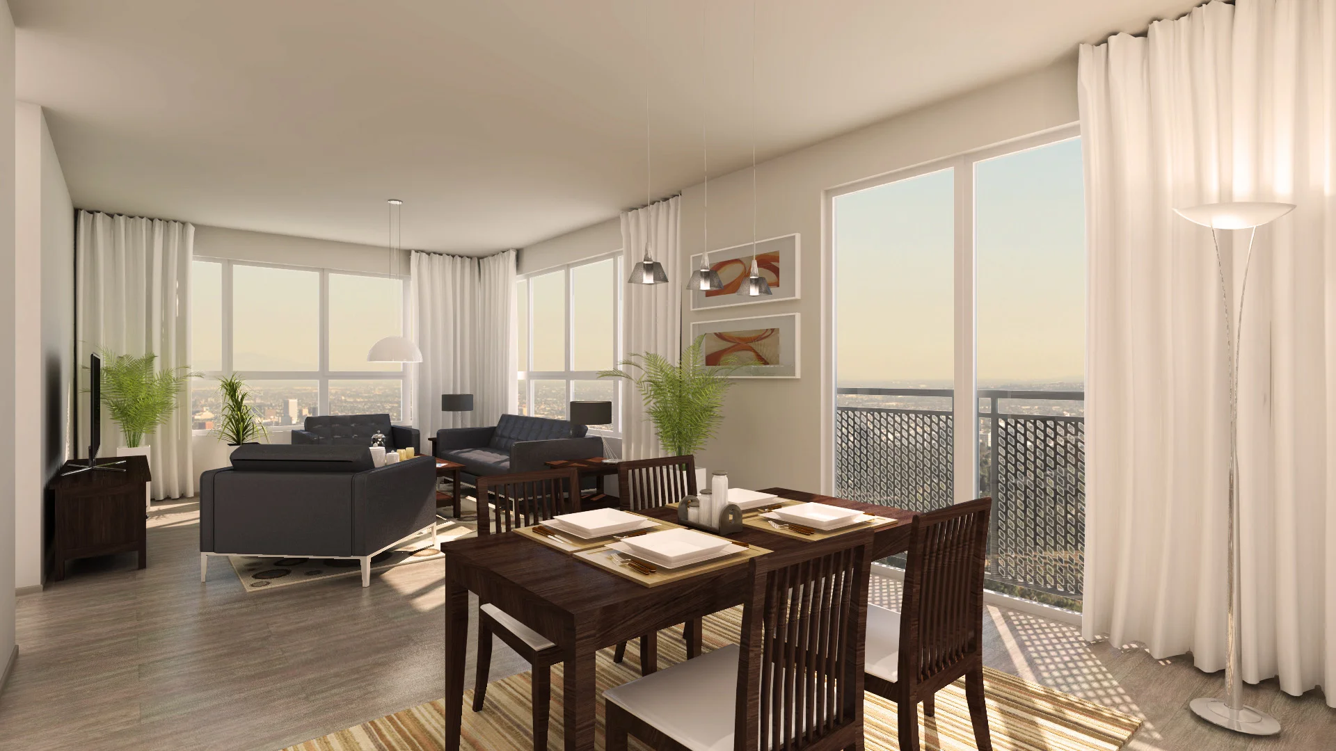 3D Renderings Commercial — Floor Plan Visuals