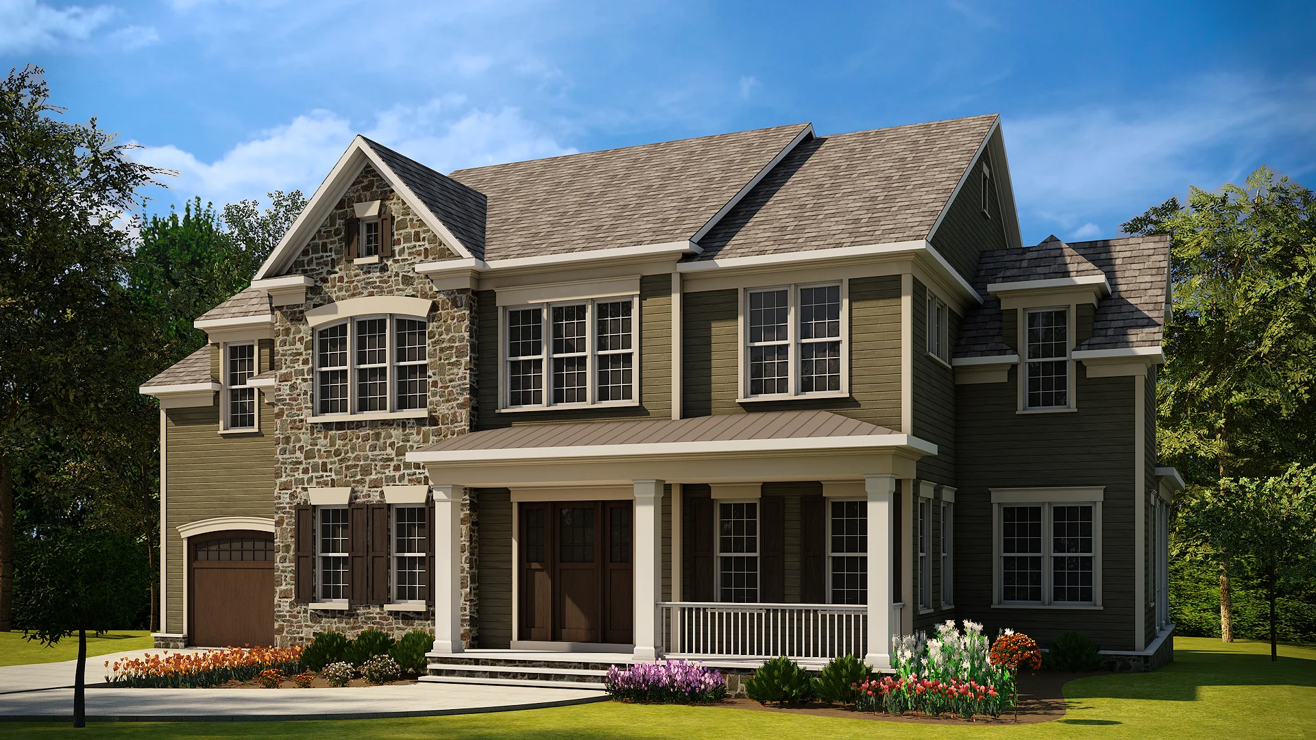 • Location: Washington, DC • Order: 3D Front Exterior Rendering